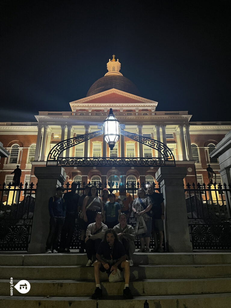 Group photo Haunted Boston Walking Tour on Sep 27, 2025 with Paul
