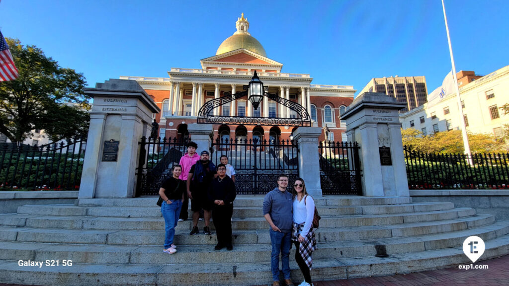 Group photo Haunted Boston Walking Tour on Oct 3, 2025 with Charlie