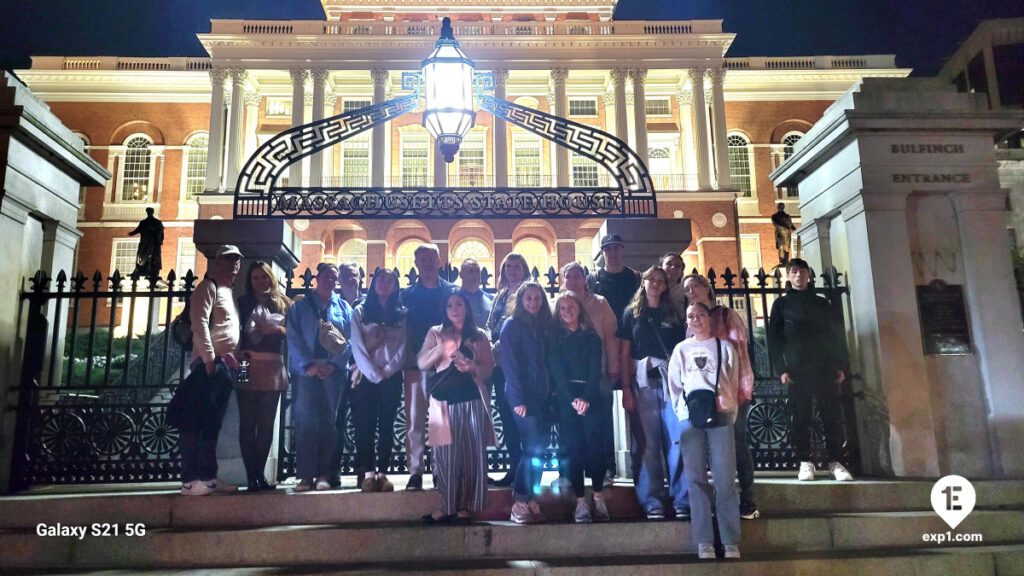 Group photo Haunted Boston Walking Tour on Oct 3, 2025 with Charlie