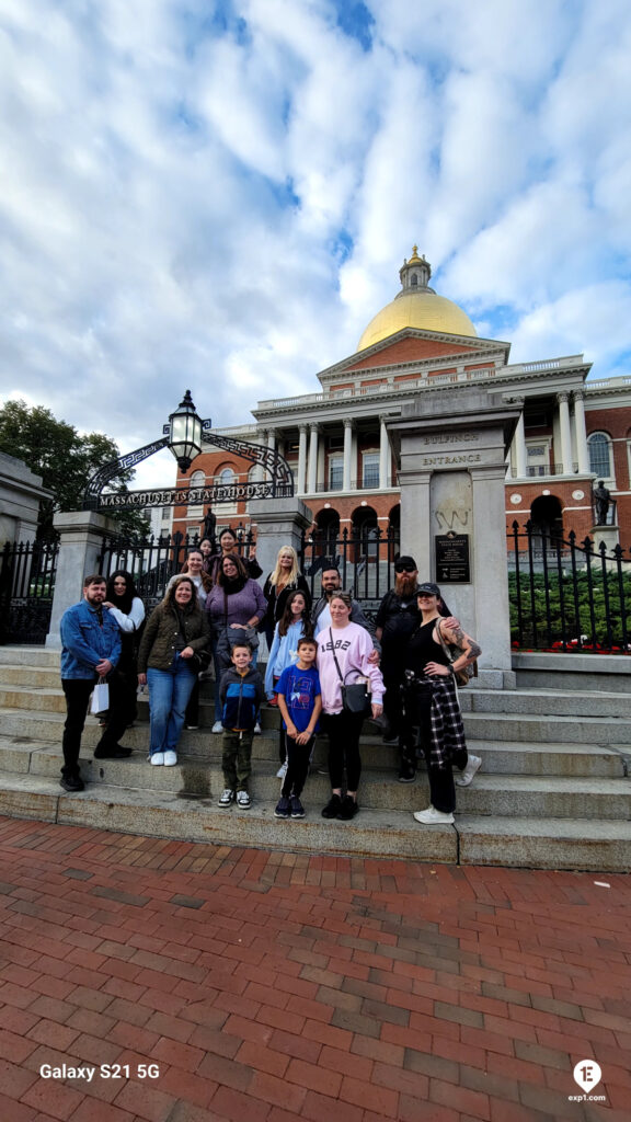 Group photo Haunted Boston Walking Tour on Oct 11, 2025 with Charlie