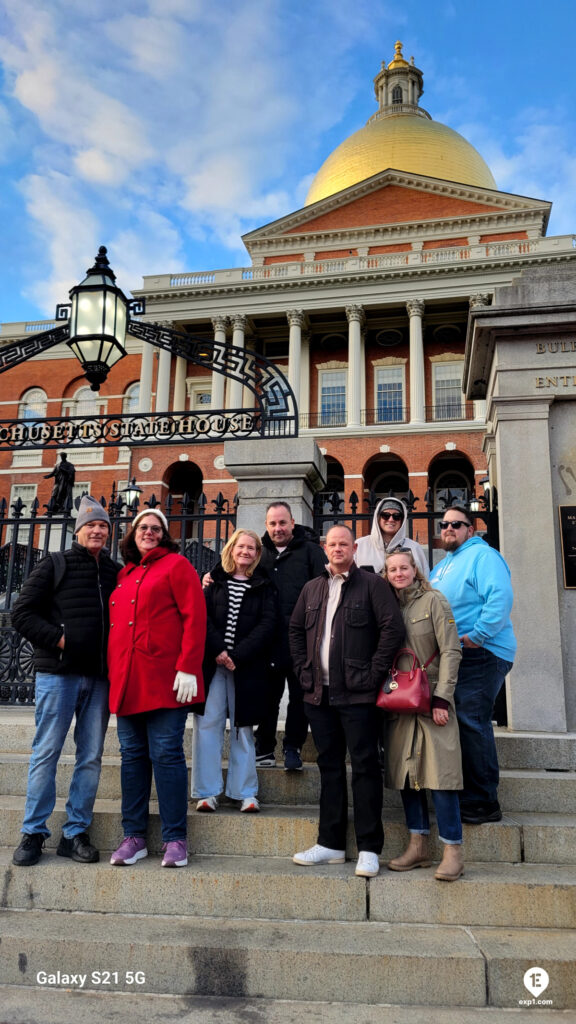 Group photo Haunted Boston Walking Tour on Oct 25, 2025 with Charlie