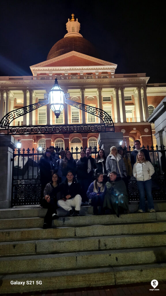 Group photo Haunted Boston Walking Tour on Oct 25, 2025 with Charlie