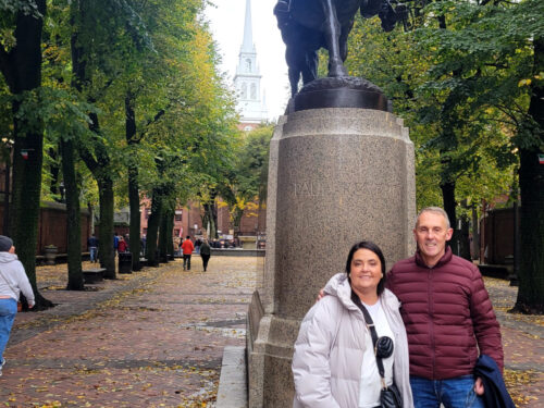 Freedom Trail Highlights Walking Tour on Oct 31, 2025 with Charlie