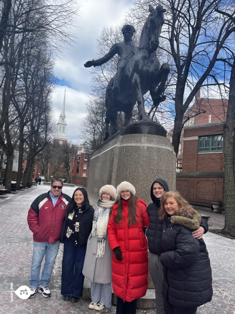 Group photo Freedom Trail Highlights Walking Tour on Jan 3, 2026 with Paul