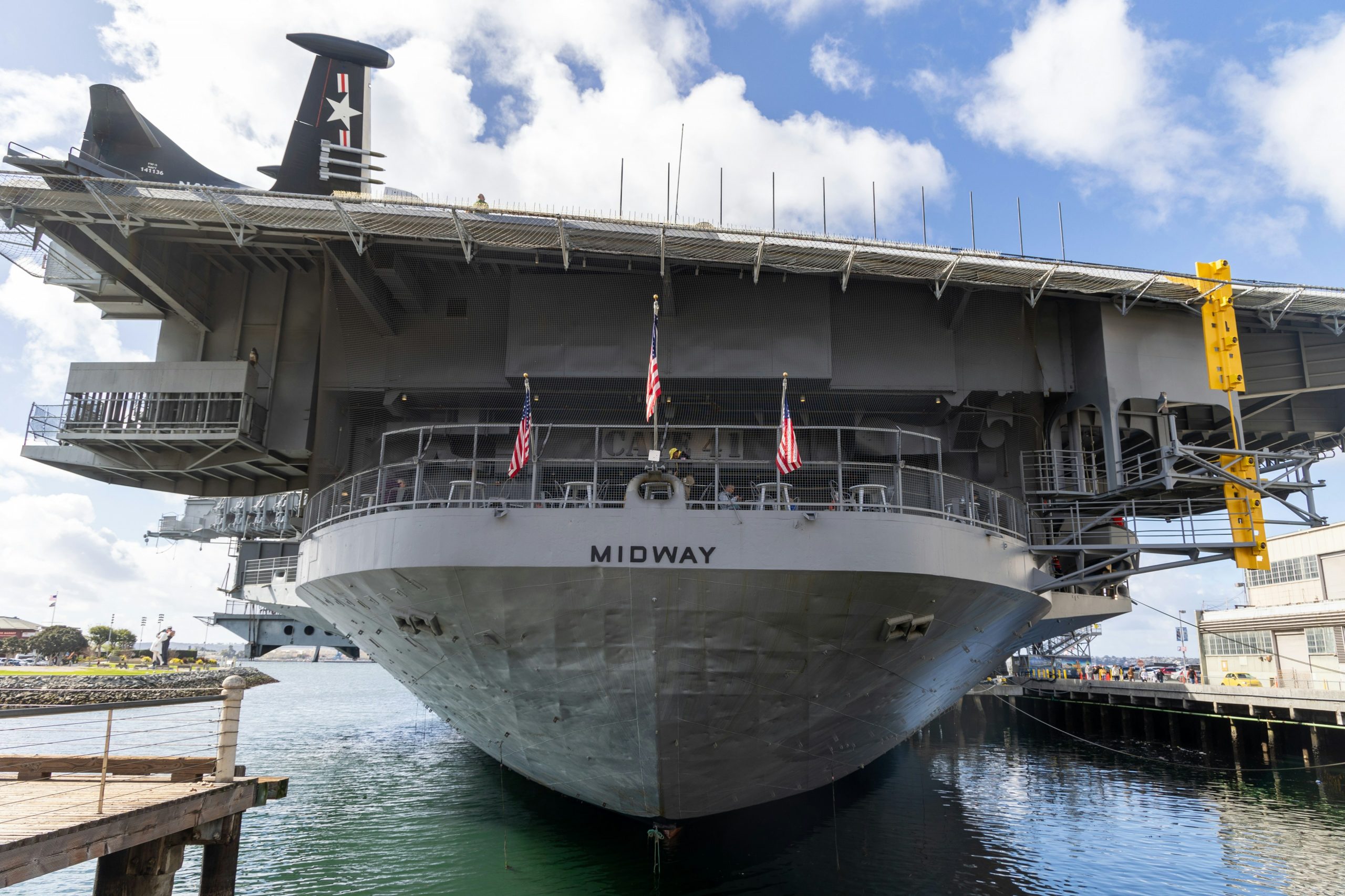 USS Midway in San Diego