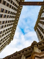 Shot of above buildings during Chicago Architecture Tour