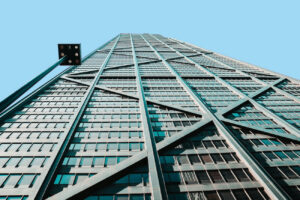 The former John Hancock Center on Chicago Magnificent Mile tour