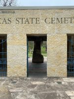 Austin Texas State Cemetary entrance
