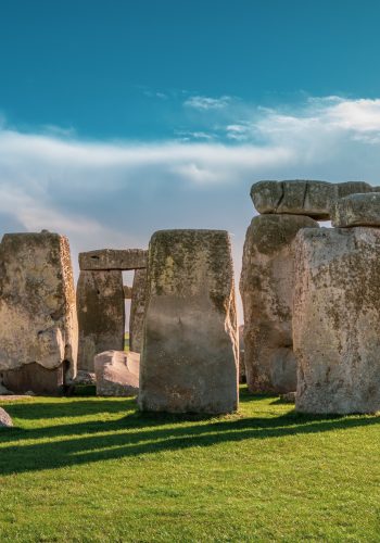 Stonehenge monument on tour