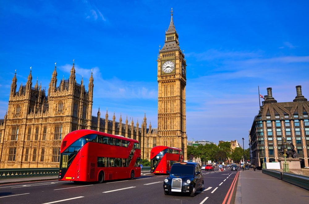 Big Ben tower in London