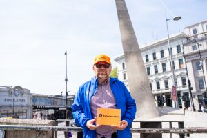 London Tour Guide at meeting point