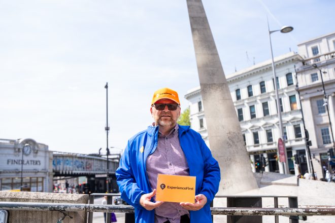 London Tour Guide at meeting point