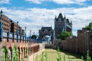 Tower Bridge in London view