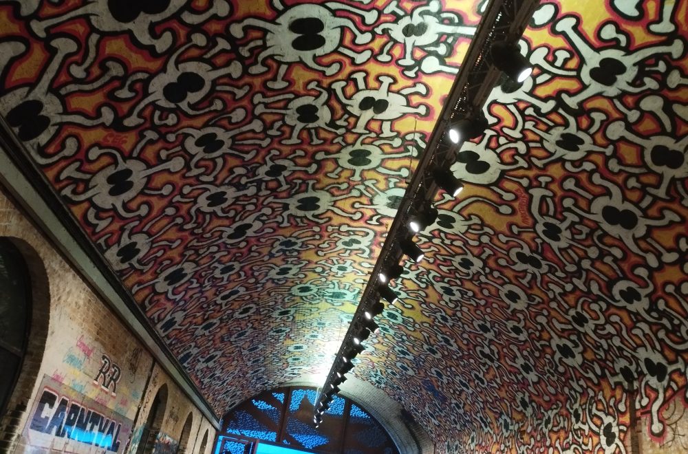 Leake Street Graffiti Tunnel in South Bank London