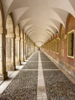 Arcade in the Plaza Mayor