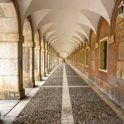 Arcade in the Plaza Mayor