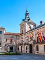 Plaza de la Villa square in Madrid, Spain