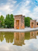 Temple de Debod in Madrid Spain