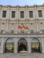 The Royal Theatre in Madrid during the Highlights of Madrid walking tour