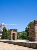 Temple of Debod in Madrid in Spain