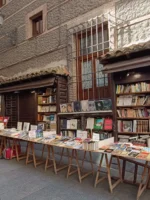 Bookseller in Madrid