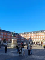 Plaza Mayor during Madrid Bike Tour