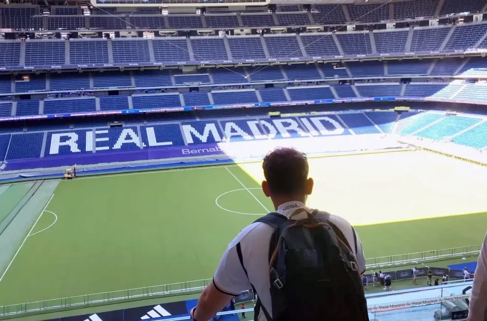 Guest on Real Madrid tour