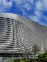 Panoramic view of Real Madrid Stadium