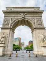 The arch at Washington Square Park, Greenwich Village