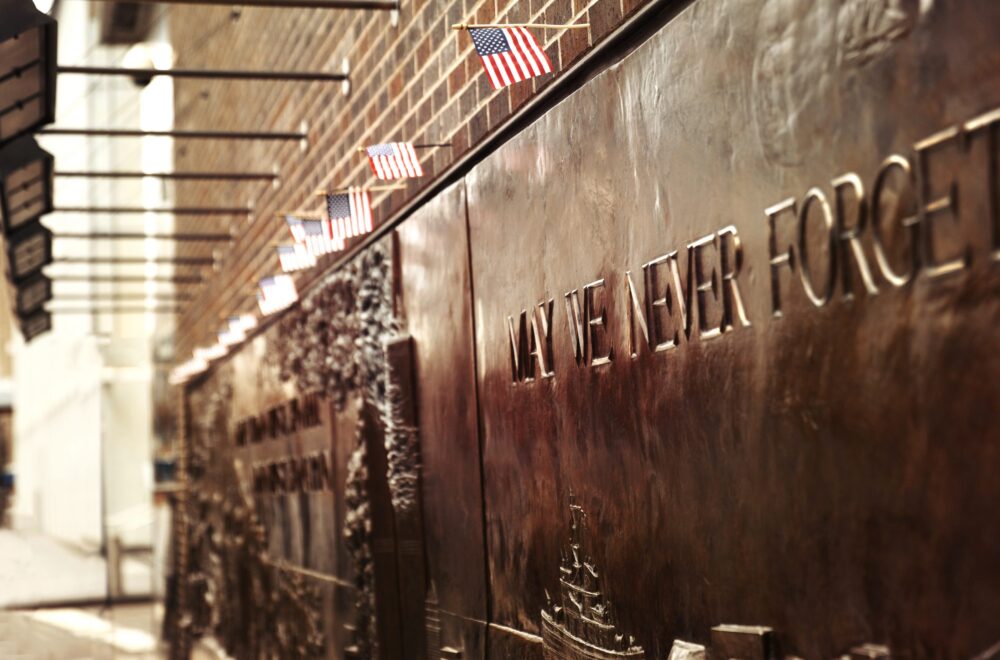9/11 memorial in NYC