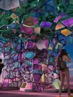 Crystal Cave installation at Edge