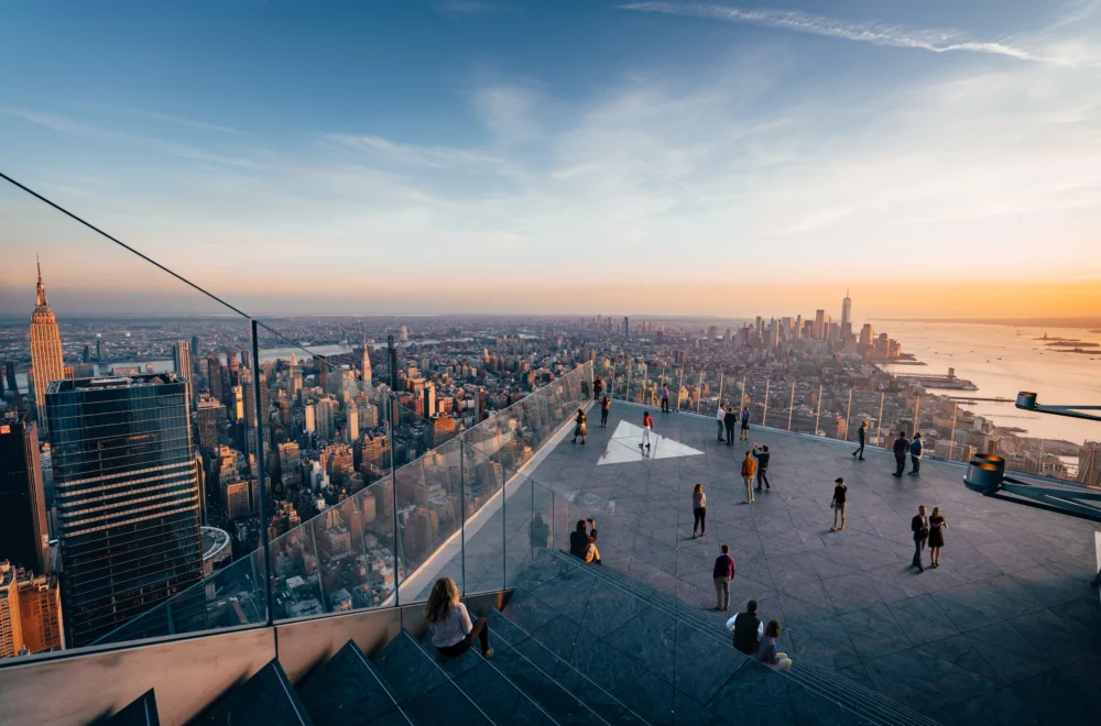 Edge outdoor skydeck after Hudson Yards tour