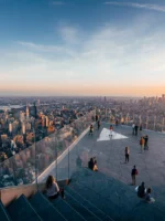 Edge outdoor skydeck after Hudson Yards tour