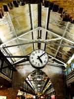 Inside the Chelsea Market in Manhattan, New York City