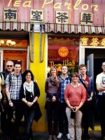 tour group on SoHo Little Italy Chinatown tour