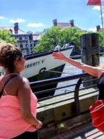 ExperienceFirst guide leading the best Statue of Liberty tour