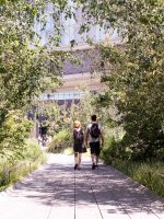 walking the high line in new york