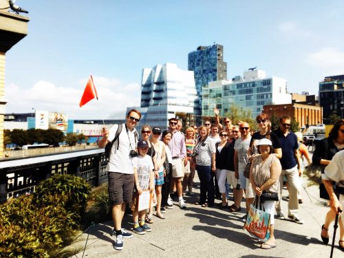 Hudson Yards tour group