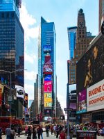 New York view of Times Square