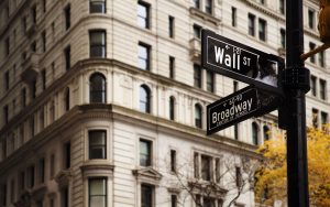 Wall Street sign