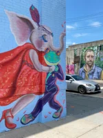 Art Mural in Bushwick NYC