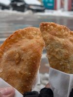 Empanadas on Brooklyn, Bronx, and Queens bus tour