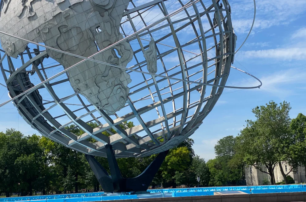 Unisphere without fountains