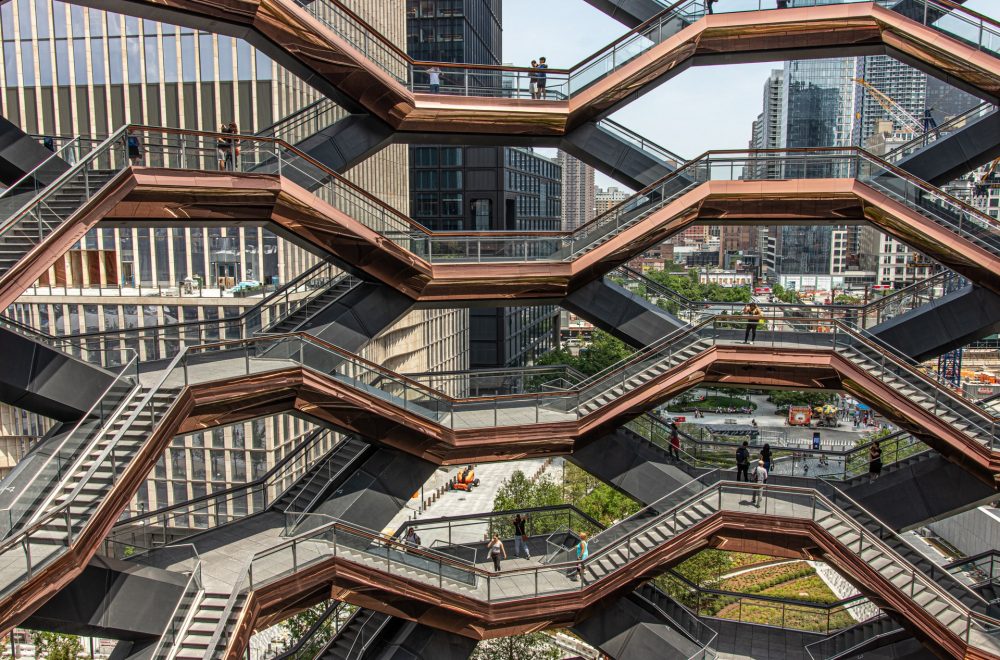 Vessel staircases