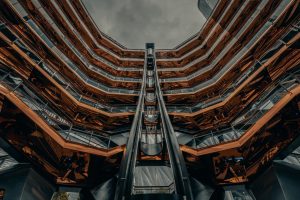 Vessel stairways in Hudson Yards
