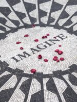 Imagine mosaic at Strawberry Fields in Central Park