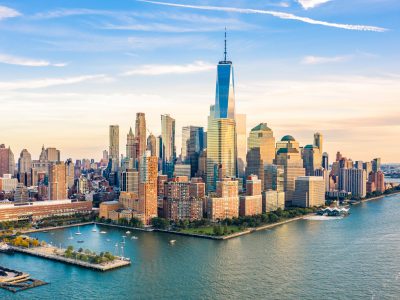 Lower Manhattan aerial