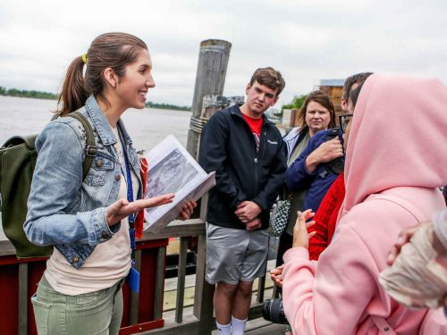 Statue of Liberty tour guide