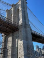 Manhattan bridge from below