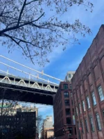 Sunny day during Food and Culture DUMBO Walking Tour